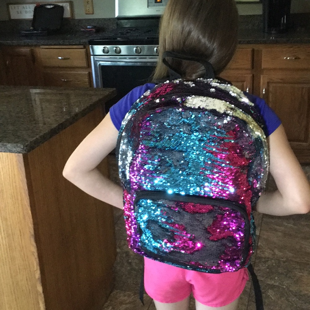 BackPack Sequence Flip Large Back to School Bag